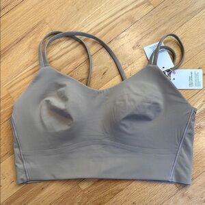 lululemon athletica Almond Butter Longline Like a Cloud Bra b/c NWT
